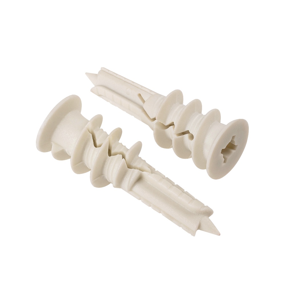 開(kāi)槽尼龍螺旋膨脹