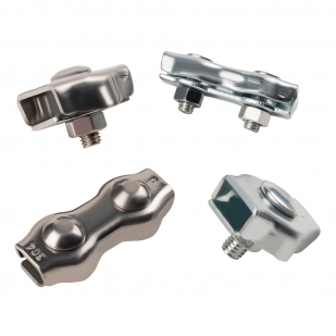 平卡頭帶1顆螺栓/2顆螺栓