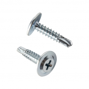 威華平頭十字自攻（藍(lán)白鋅）