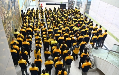 晨會凝心 | 頌祖國、話健康、彰貢獻(xiàn)，共啟新程！