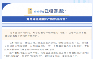 技術(shù)知識 | 小小的扭矩系數(shù)，竟是螺栓連接的“隱形指揮官”!